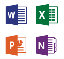 Word, Excel, PowerPoint, and OneNote apps